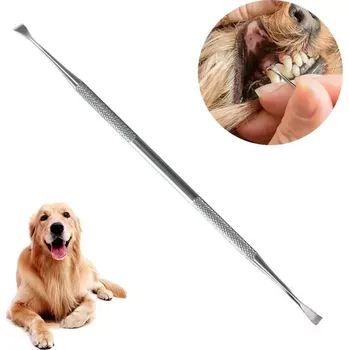 Péče o psí chrup TopTechnology Nástroj na čištění zubů domácích zvířat - Škrabka na zubní kámen pro psy