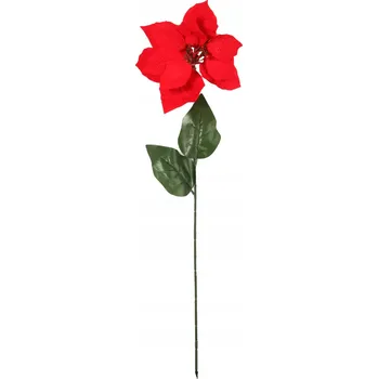 Vánoční dekorace Květina Vánoční Hvězda Poinsencie 64 cm