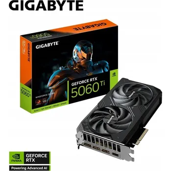 Grafická karta Grafická karta Gigabyte RTX 5060 Ti WINDFORCE OC 16 GB DLSS 4