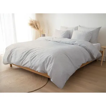 Povlečení Tom Linen Lněné povlečení White Velikost: 140x220, 50x70cm