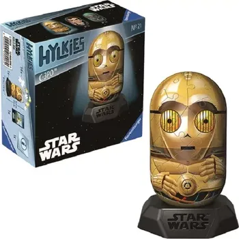 Puzzle Ravensburger 3D puzzle Hylkies Star Wars: C-3PO, 54 dílků