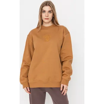 Pánská mikina RVCA Thanks For Nothing Crew (camel) XL, hnědá