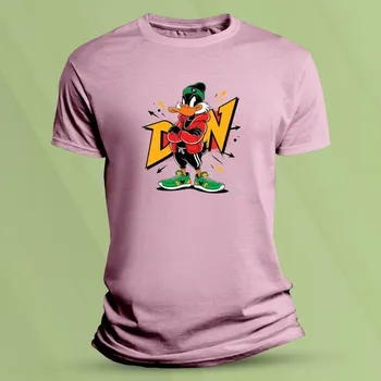 Dětské tričko s potiskem Cool Duck Růžová velikost 140 (9-11 let)