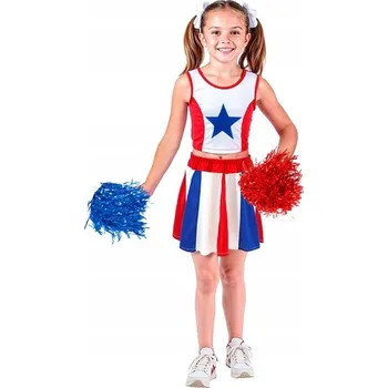 Karnevalový kostým Kostým Roztleskávačky Převlek roztleskávačky Hvězdička Zápasový kostým 116