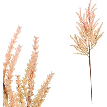 Bytová dekorace Autronic Čechrava - umělá větev, barva růžová, sada 4 ks