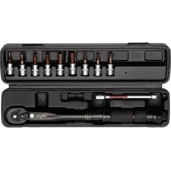 Klíč Momentový klíč 1/4" 2-24 Nm sada bitů pro kolo MJW