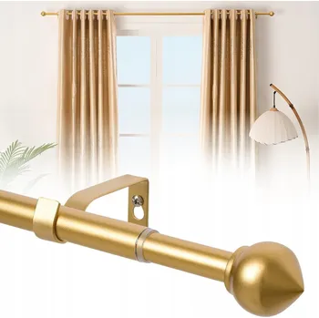 Obraz Garnýž Zlatý Jednotlivý Modulární 76-200 cm do obývacího pokoje Kuchyně Nerezová Ocel