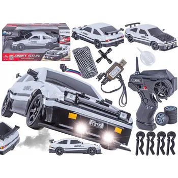 RC model auta VELKÉ Auto na Dálkové Ovládání RC Drift LED Dým 4x4 TOYOTA DRIFT