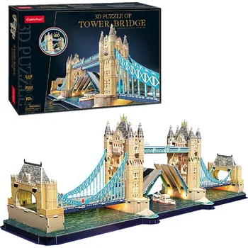 3D puzzle 3D Puzzle Tower Bridge LED L531h Cubic Fun dante