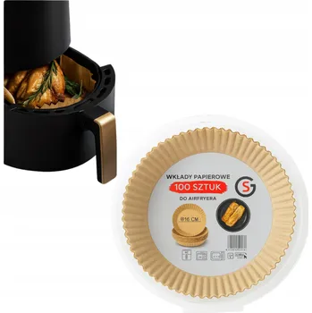 Obraz ORGANIZÉR VLOŽKA DO FRITÉZY BEZ TUKU 16 CM, 100 KUSŮ