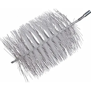 Komínová štětka Kartáč rourový silon 160 mm M12 (délka hlavy 200 mm)