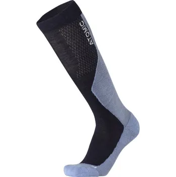 Pánské ponožky Lyžařské ponožky ATOMIC PERFORMANCE SKI SOCK Deep Ocean/Glacier AL5131810 velikost 47-49
