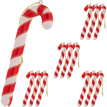 Vánoční dekorace Vánoční Baňky tvarované, Sada mix 11,5 cm 12 ks