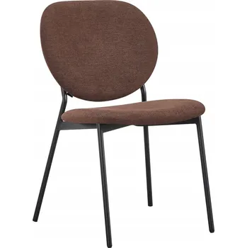 Židle Selsey látka hnědá 1 ks