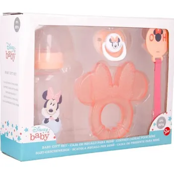 dudlíky Forkids 4 - DÍLNÁ KOJENECKÁ DÁRKOVÁ SADA MINNIE (Forkids - velikost: uni)