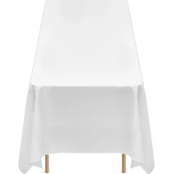 ubrus Ubrusy 6 Ks 228,6 x 335,3 cm, pratelné v pračce a opakovaně použitelné, bílé