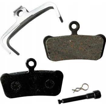 Brzda na kolo Brzdové destičky Flash SRAM Guide, polokovové + pružinka + šroubek