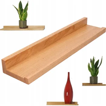 police Police dřevěná ToolSpace 60 x 10 cm dub přírodní