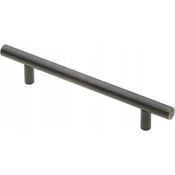 Nábytkové kování Nábytková úchytka GTV, C=128 mm, L=188 mm, ocel, antická měď RS-188128-14