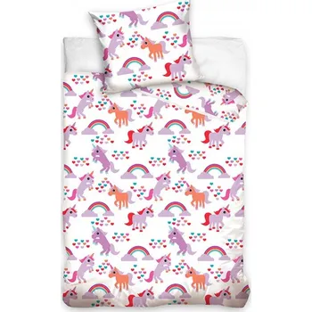 Povlečení Sada povlečení Altom Design 160 x 200 cm fialová