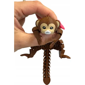 Figurka 3D Figurka Opičky – Kloubová, Segmentová, Gadget, dárek, překvapení
