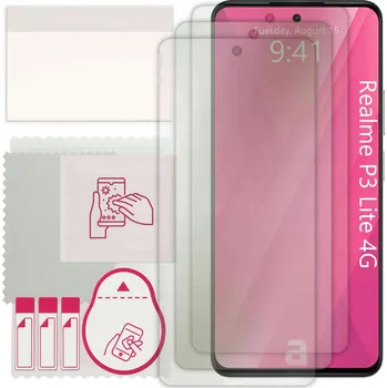 Pouzdro na mobilní telefon 3x MATNÁ hydrogelová Fólie pro Realme P3 Lite 4G