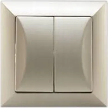 vypínač Jednopólový vypínač Timex-Elektro klasický, pod omítku, béžový