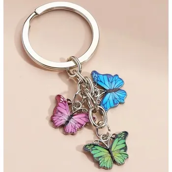 Přívěšek na klíče motýli