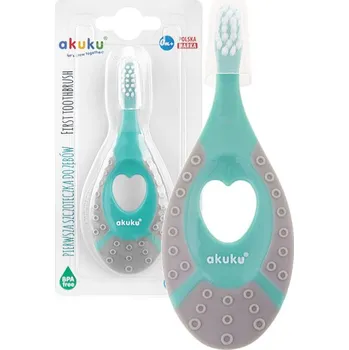 Elektrický zubní kartáček Kartáček na masáž dásní pro děti od 0 měsíců Akuku