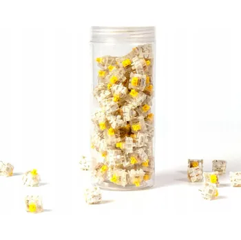 vypínač GATERON Silent Switch Yellow spínače, 110 ks