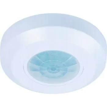 Pohybové čidlo PIR čidlo pohybu CP-6B BÍLÉ stropní kulatý 360 stupňů regulace