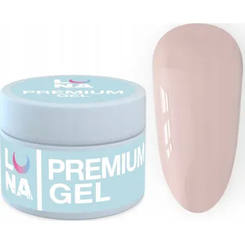 Lak na nehty Luna Premium gel 23, 15 ml stavební gel