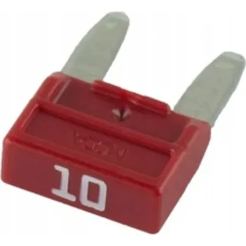 Autopojistky POJISTKA PLOCHÁ MTA MINI MINIVAL 10A 10 kusů