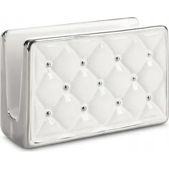 Odkapávač na nádobí KERAMICKÝ STOJAN NA SERVÍTKY 13X5X8 CM VZOROVANÁ