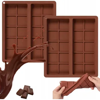 Forma na pečení FORMA NA DUBAJSKOU ČOKOLÁDU FORMY NA DUBAJSKOU ČOKOLÁDA FORMA 2 KUSY