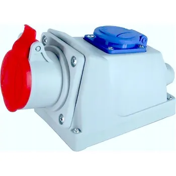 Elektrická zásuvka Červená Elektrická Zásuvka Elektromet