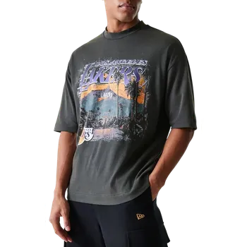 Pánské tričko Triko New Era NBA Washed Graphic Los Angeles Lakers 60684346-20 Velikost XL