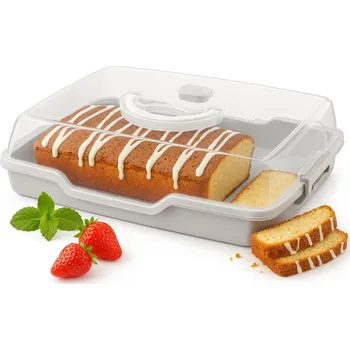 Dóza na potraviny Malá dóza na sušenky bílá cookie Galicja