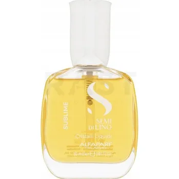 Vlasová regenerace Alfaparf Semi di Lino Sublime Cristalli Liquidi tekuté křišťály 30 ml