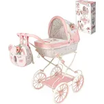 DECUEVAS Kočárek Koala 2024 skládací s batůžkem pro panenku miminko