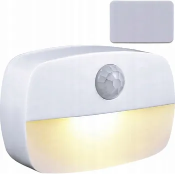 Lampička Noční lampa LED Izoxis bezdrátové s pohybovým senzorem, teplá bílá barva
