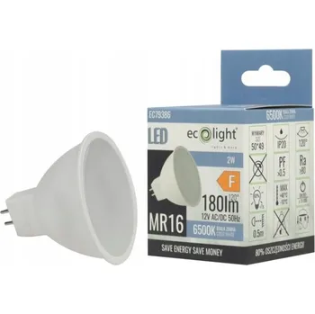 Žárovka LED žárovka Ecolight MR16 2 W 6500 K