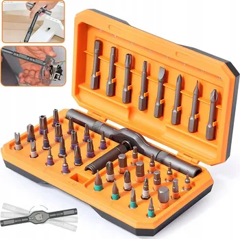 Šroubovák Sada šroubováků s ráčnou DIY 42v1 Magnetické bity Kufr na opravy