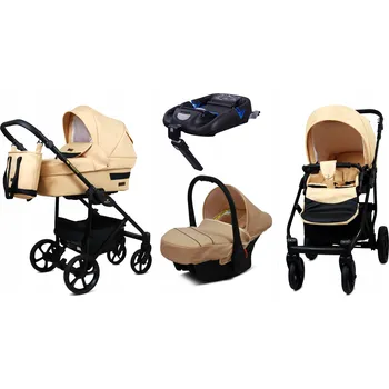Kočárek Kočárek 4v1 BabyLux TRAILUX ALU - sportovní kočárek, hluboká korba, autosedačka ISOFIX