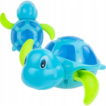 Hračka pro nejmenší Hračka do vany Martom žlutá želvička na natahování, plastová, pestrobarevná