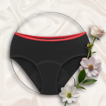 Menstruační kalhotky Repetky Menstruační kalhotky, merino, vysoké, střední menstruace, XL