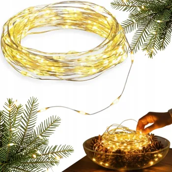 Vánoční dekorace Vánoční osvětlení na stromeček Led Light uvnitř 2 m 11 - 20 světel