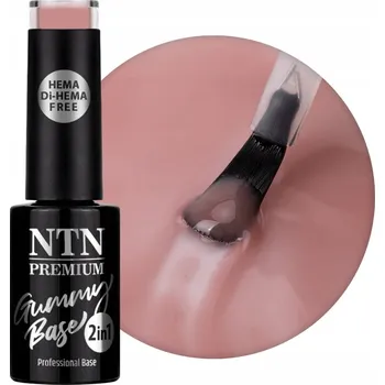 Přípravek na nehty Hybridní lak základní báze Ntn Bezbarvý, Odstíny hnědé a béžové, Odstíny červené a růžové
