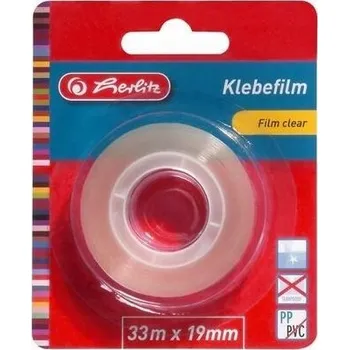 Lepicí páska Průhledná lepicí páska Herlitz 33 m x 19 mm