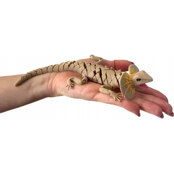 Figurka Řasnatka lemurowatá segmentová 3D – figurka plná pohybu, hračka